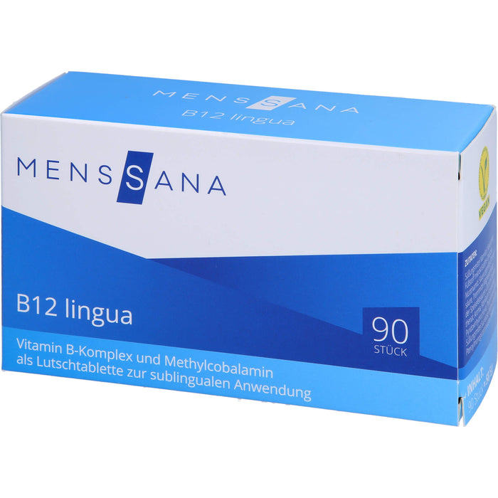 MensSana B12 lingua Lutschtabletten, 90 St. Tabletten