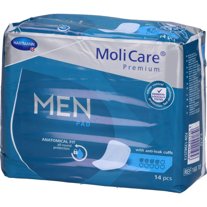 MoliCare Premium MEN PAD 4 Tropfen, 14 St