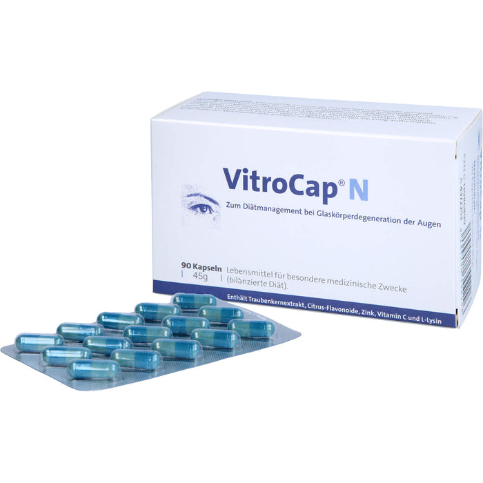 VitroCap N Kapseln bei Glaskörperdegeneration der Augen, 90 pc Capsules