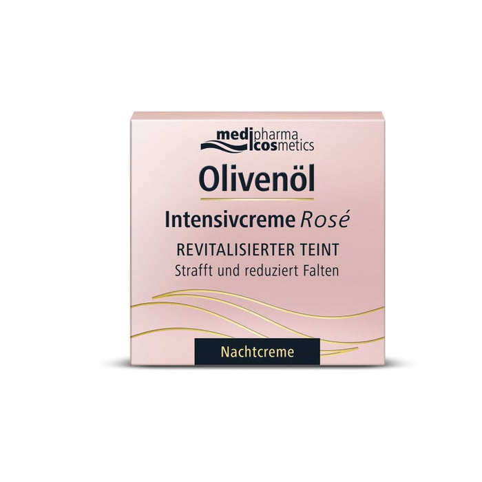 Olivenöl Intensivcreme Rose Nachtcreme, 50 ml Cream