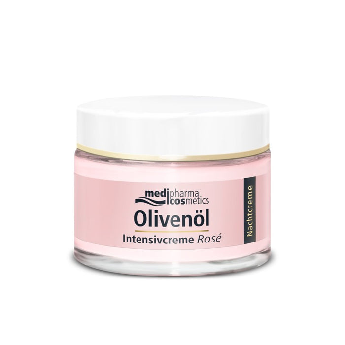 Olivenöl Intensivcreme Rose Nachtcreme, 50 ml Crème