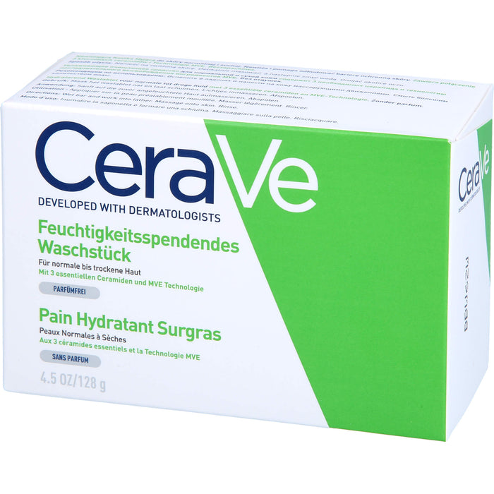 CeraVe Feuchtigkeitsspendendes Waschstück, 1 pc pain de savon