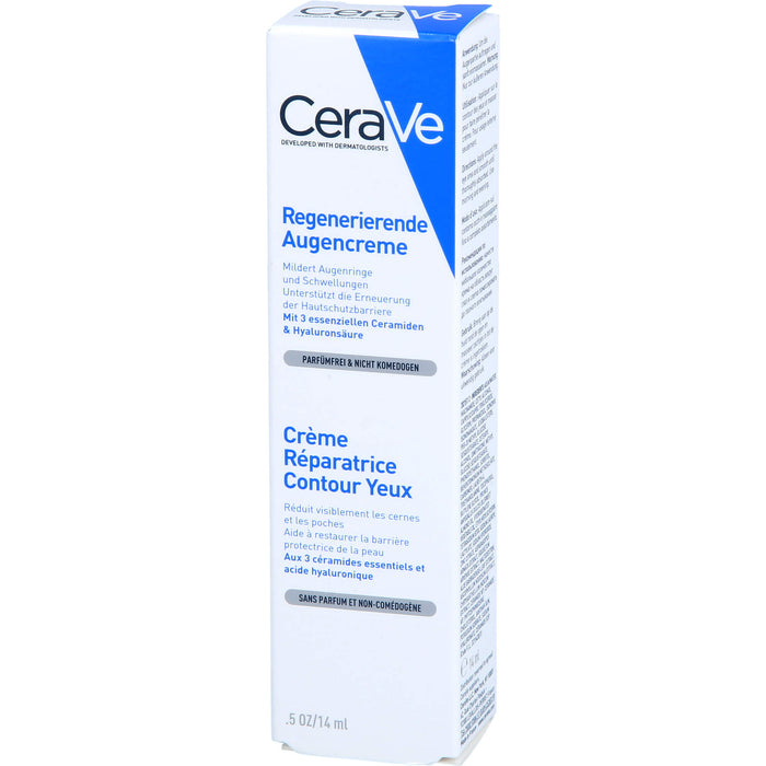 CeraVe Regenerierende Augencreme + Feuchtigkeitslotion, 14 ml Cream