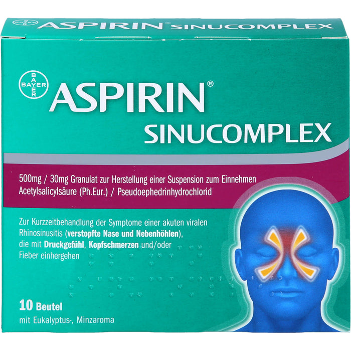 ASPIRIN Sinucomplex Granulat, 10 pc Sachets