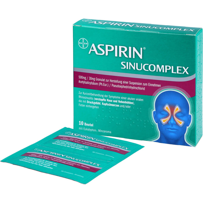 ASPIRIN Sinucomplex Granulat, 10 pc Sachets