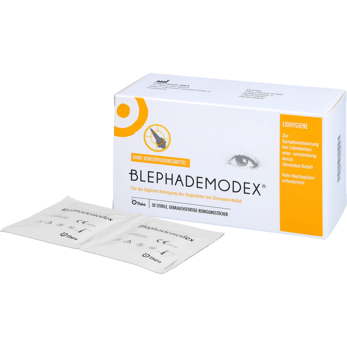 Blephademodex, sterile Reinigungstücher, 30 pc Compresses