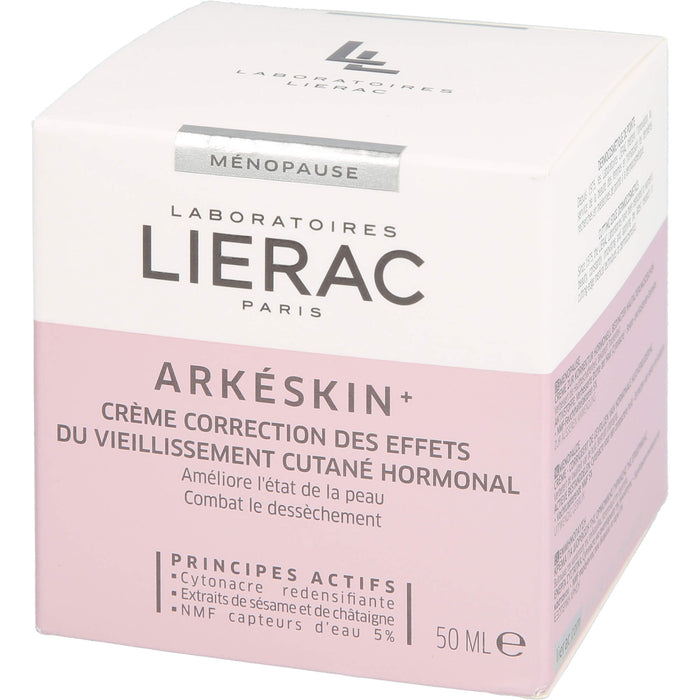 LIERAC Arkeskin Creme N + Lierac schwarze Kosmetiktasche gratis, 50 ml Crème