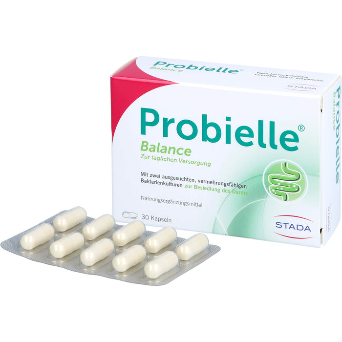 STADA Probielle Balance Kapseln zur Besiedlung des Darms, 30 pcs. Capsules