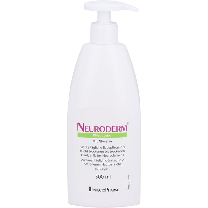 NEURODERM Pflegelotio bei leicht trockener Haut, 500 ml Lotion