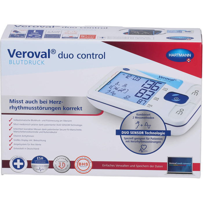 Veroval duo control OA-Blutdruckmessgerät Large, 1 St