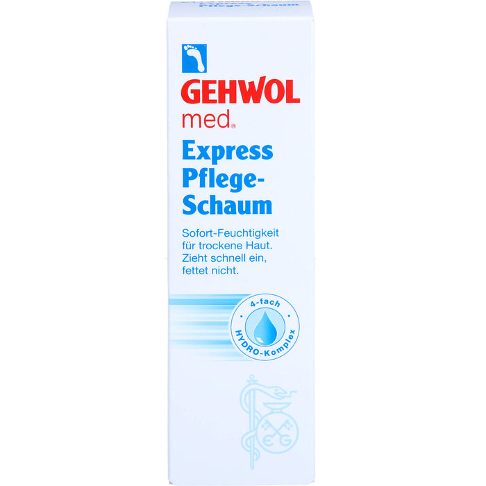 GEHWOL med Express Pflege-Schaum, 125 ml Schaum