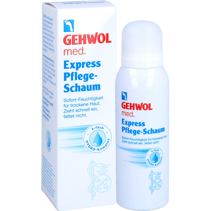 GEHWOL med Express Pflege-Schaum, 125 ml Mousse