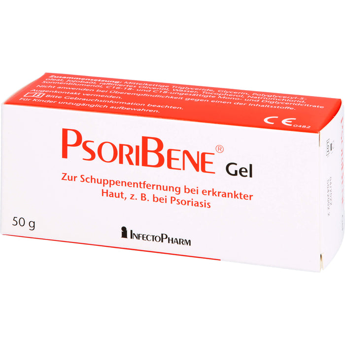 PSORIBENEGel zur Schuppenentfernung bei erkrankter Haut z.B. bei Psoriasis, 50 g Gel