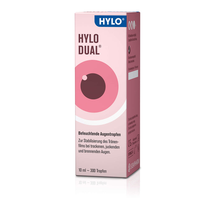 HYLO DUAL Augentropfen, 10 ml Solution