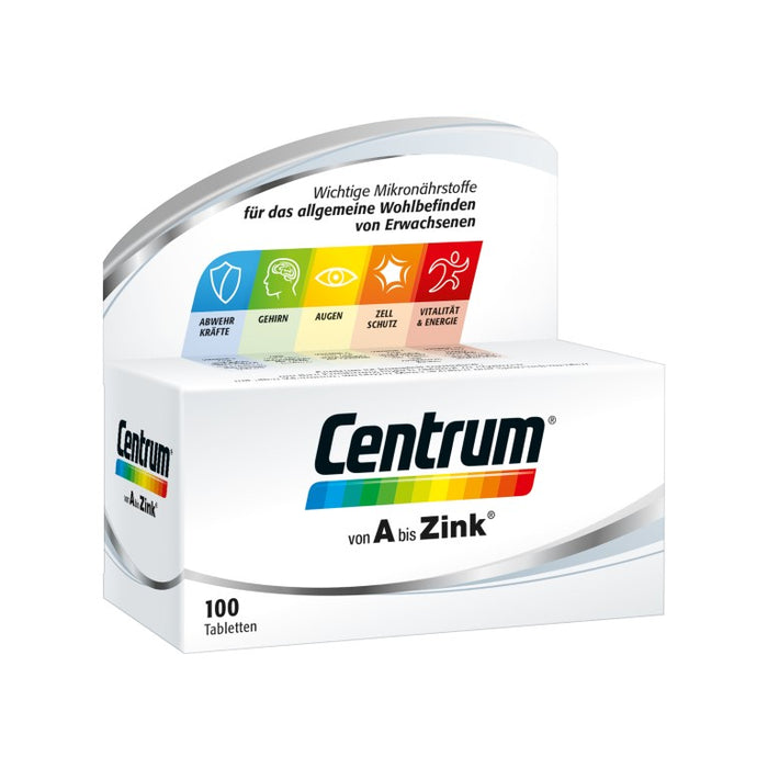 Centrum von A bis Zink Tabletten, 100 St. Tabletten