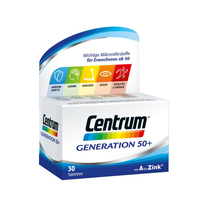 Centrum Generation 50+ Tabletten, 30 pcs. Tablets