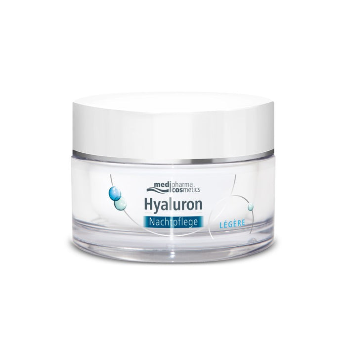 medipharma cosmetics Hyaluron Nachtpflege legere im Tiegel, 50 ml Crème