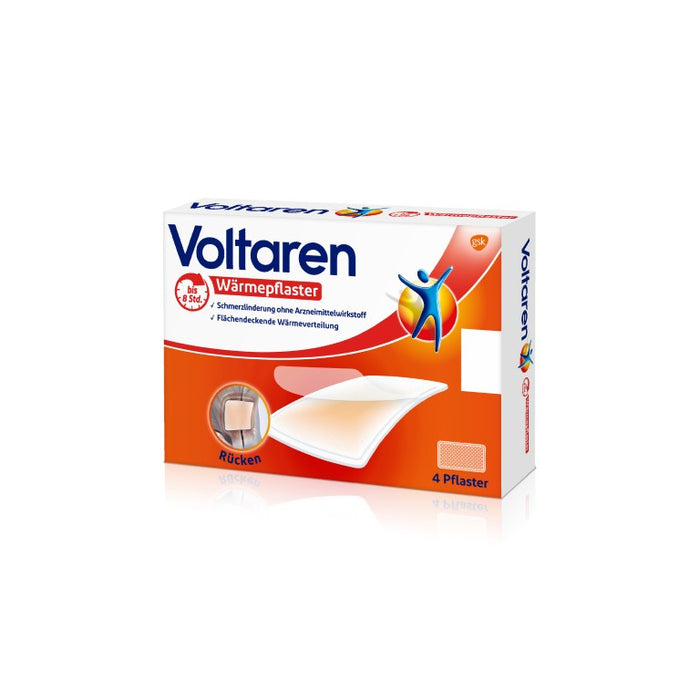 Voltaren Wärmepflaster Rücken, 4 pc Pansement