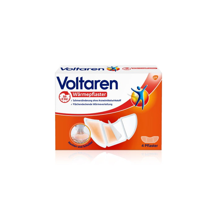 Voltaren Wärmepflaster Nacken und Schulter, 4 St. Pflaster