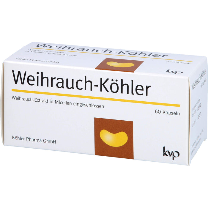 Weihrauch-Köhler Kapseln, 60 St. Kapseln