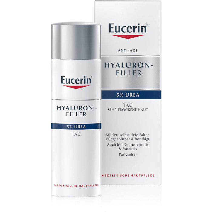 Eucerin Anti-Age Hyaluron-Filler Creme 5 % Urea Tag, 50 ml Crème