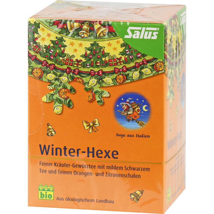 Winter-Hexe Kräuter-Gewürztee bio Salus, 15 St FBE