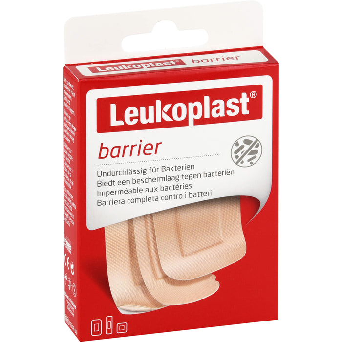 LEUKOPLAST BARRIER 22X72MM 38X63MM 38X38MM, 20 St PFL