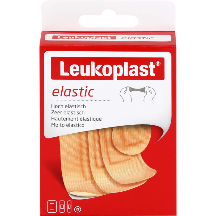 LEUKOPLAST ELASTIC MIX (20 ST 3 GRÖSSEN), 40 St PFL