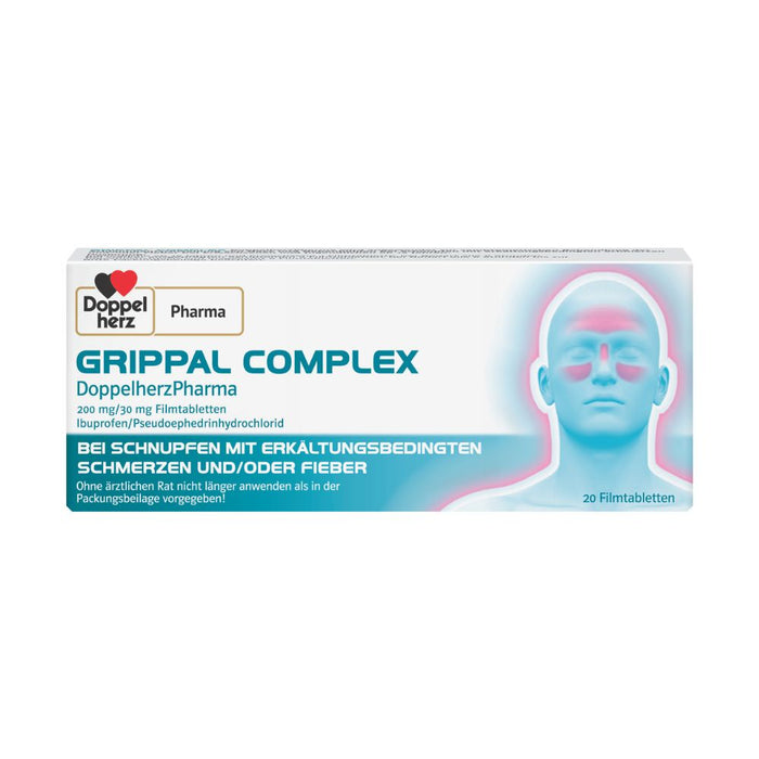 Doppelherz system Grippal Complex Tabletten, 20 St. Tabletten