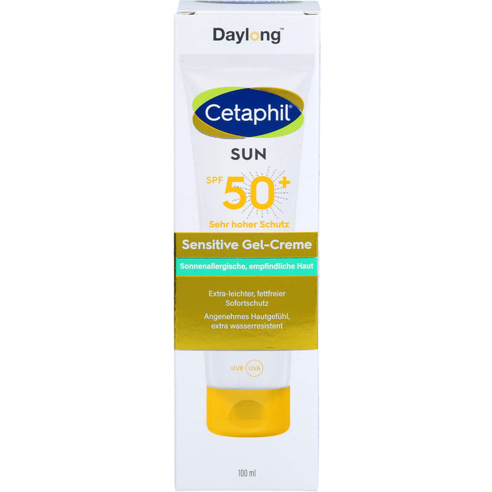 Cetaphil Sun Daylong Sensitive Gel-Creme SPF 50+, 100 ml Gel