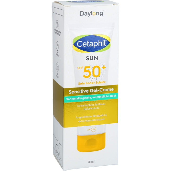 Cetaphil sun Daylong 50+ sensitive Gel-Creme, 200 ml Gel