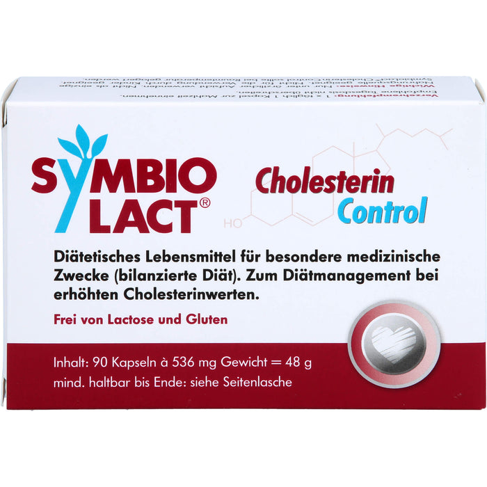 SYMBIO LACT Cholesterin Control Kapseln, 90 pc Capsules