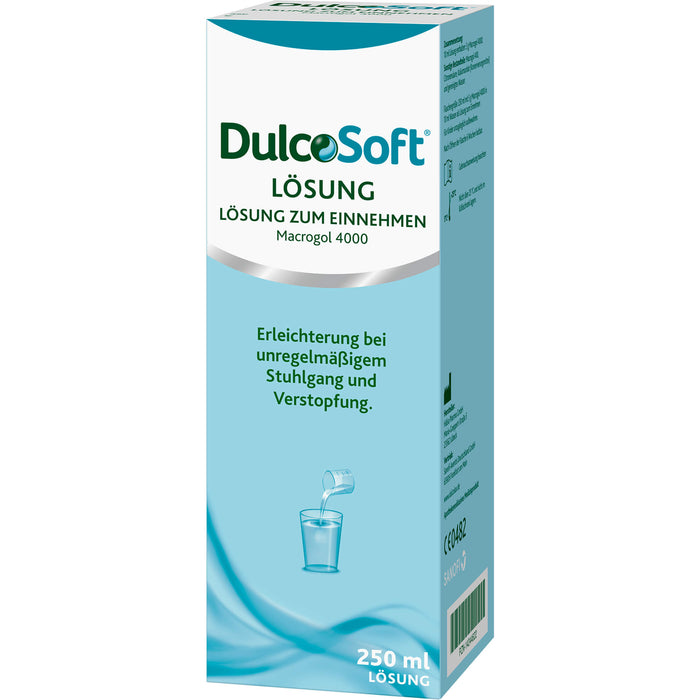 DulcoSoft Lösung weicht harten Stuhl auf, 250 ml Lösung