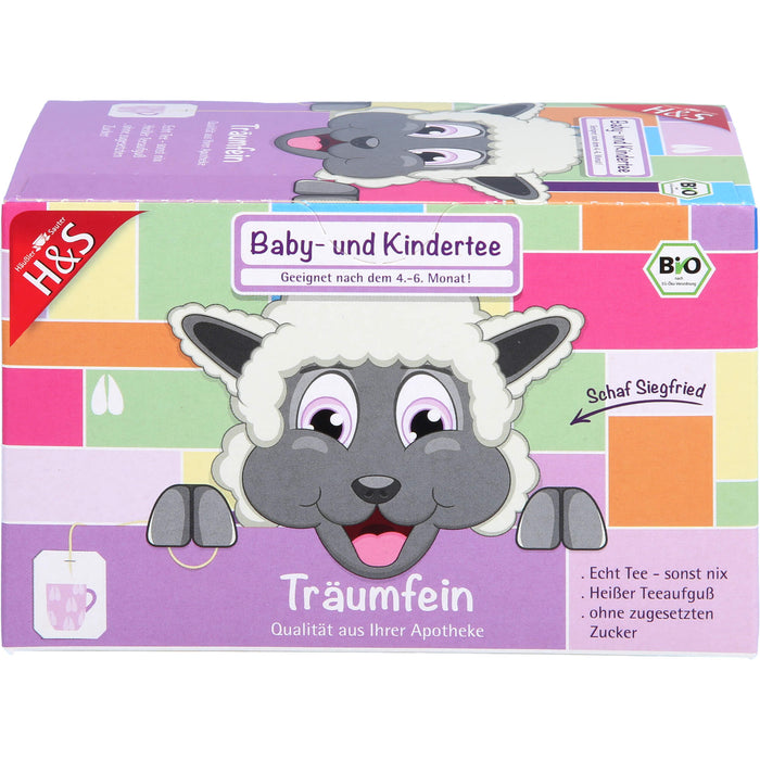 H&S Träumfein Baby- und Kindertee, 24 g Filter bag