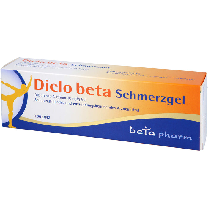 Diclo beta Schmerzgel, 100 g Gel