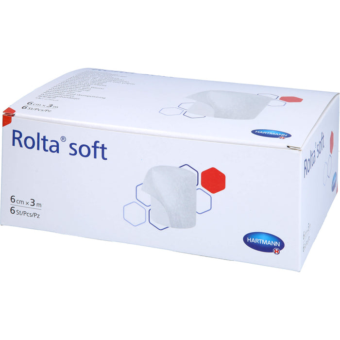 ROLTA soft Synth.-Wattebinde 6 cmx3 m, 6 St BIN