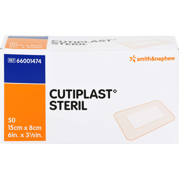 Cutiplast steril Wundverband 8x15 cm, 50 St VER