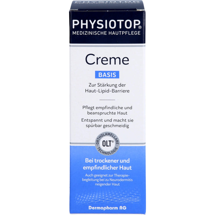 Physiotop Basis Creme zur Stärkung der Haut-Lipid-Barriere, 150 ml Crème