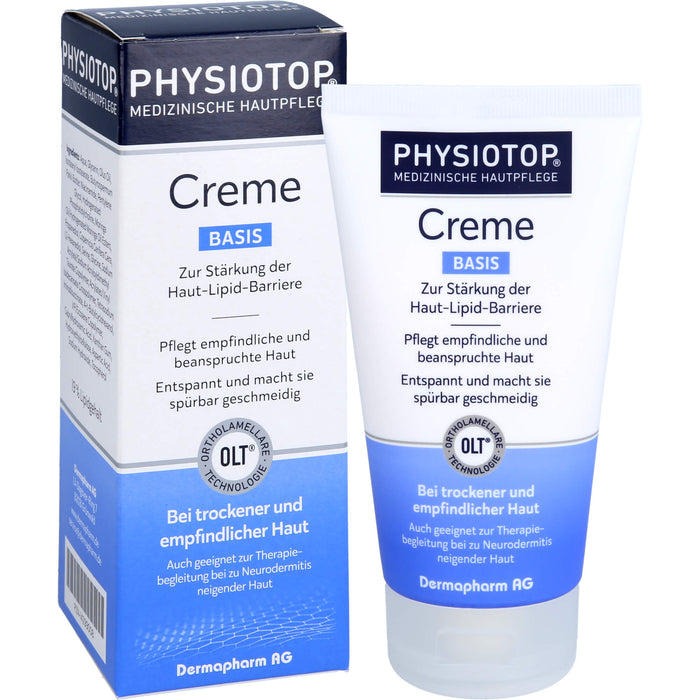 Physiotop Basis Creme zur Stärkung der Haut-Lipid-Barriere, 150 ml Creme