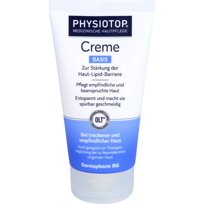 Physiotop Basis Creme zur Stärkung der Haut-Lipid-Barriere, 150 ml Cream