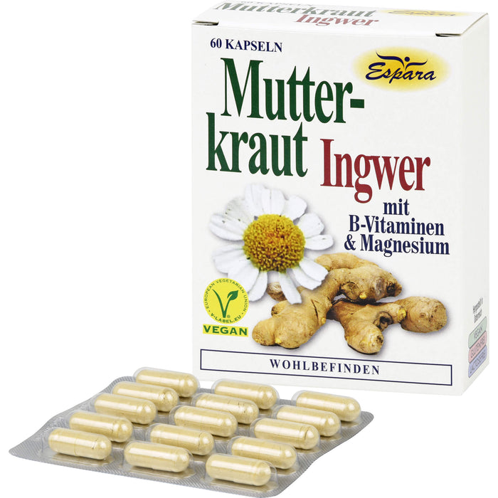 Mutterkraut-Ingwer, 60 St KAP