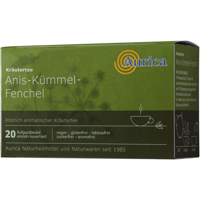 Anis Kümmel Fenchel Tee, 20X2 g FBE