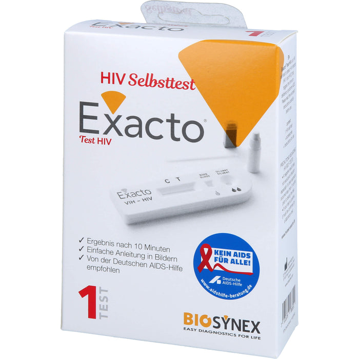 BIOSYNEX Exacto HIV Selbsttest, 1 pcs. Test