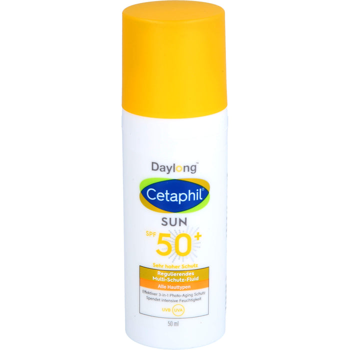 Cetaphil sun Daylong SPF 50+ Multi-Schutz-Fluid Gesicht, 50 ml Lotion