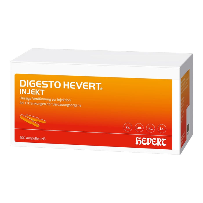 Digesto Hevert injekt, 100 pcs. Ampoules