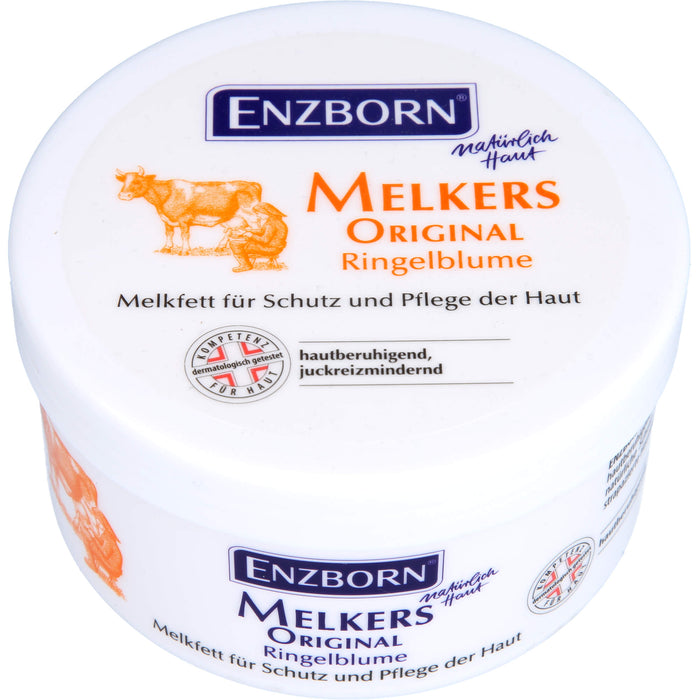 ENZBORN Melkers Original Melkfett für Schutz und Pflege der Haut mit Ringelblume, 250 ml Onguent gras