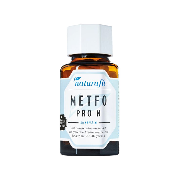 naturafit Metfo Pro N Kapseln, 60 pcs. Capsules