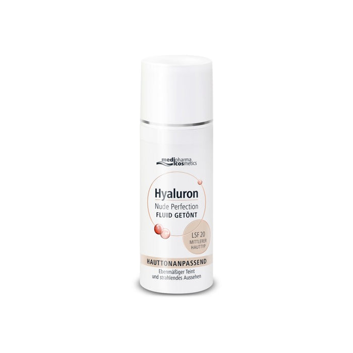 Hyaluron Nude Perfection Fluid getönt mittl HT L20, 50 ml Cream