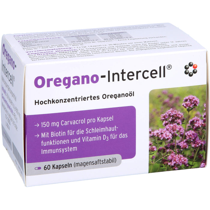 Oregano-Intercell Kapseln, 60 pcs. Capsules