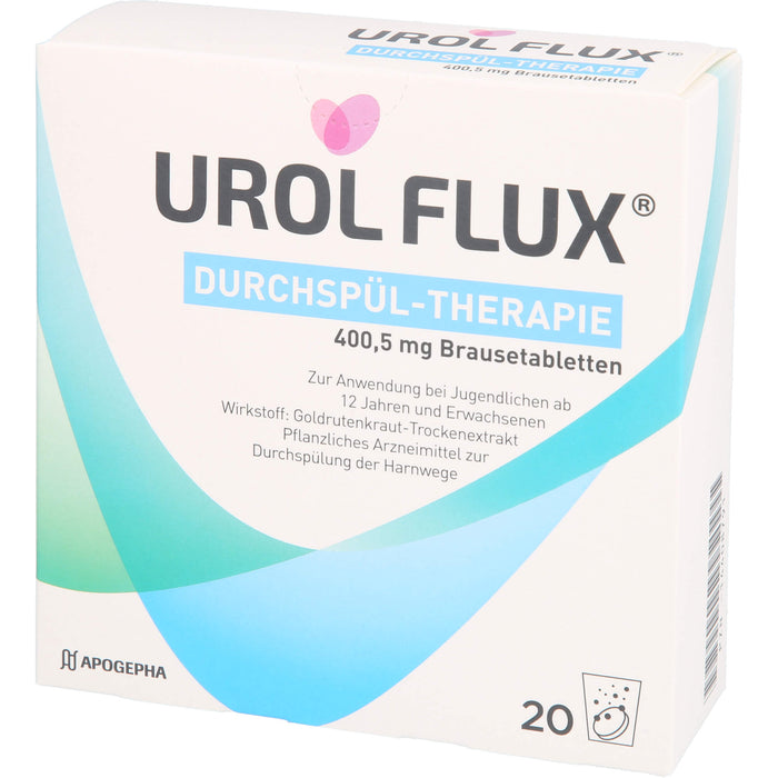 UROL FLUX Durchspül-Therapie Brausetabletten, 20 pcs. Tablets